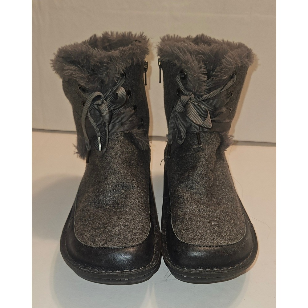 Alegria Twisp Ash Wool Boot~Size 39/US 9~EUC